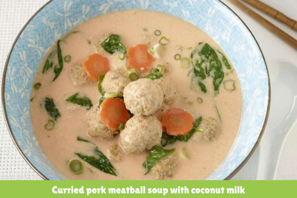 Curried meatball soup eng